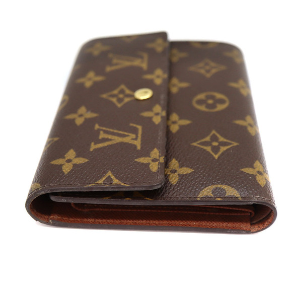 Louis Vuitton Porte Tresor Etui Papier Wallet Monogram Brown - Picture 5 of 8